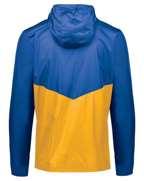 Holloway Packable Quarter-Zip Jacket 229534 Royal/ Gold