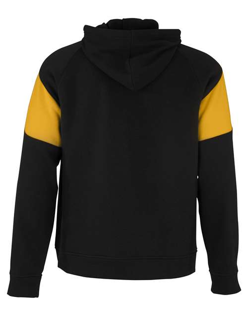 Holloway Athletic Fleece Prospect Hooded Sweatshirt 229546 Black/ Light Gold