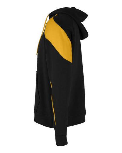 Holloway Athletic Fleece Prospect Hooded Sweatshirt 229546 Black/ Light Gold