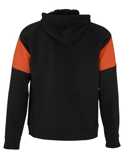 Holloway Athletic Fleece Prospect Hooded Sweatshirt 229546 Black/ Orange