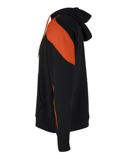 Holloway Athletic Fleece Prospect Hooded Sweatshirt 229546 Black/ Orange