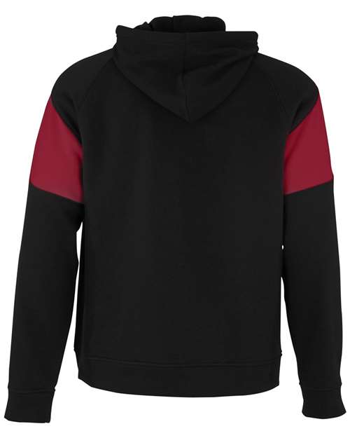 Holloway Athletic Fleece Prospect Hooded Sweatshirt 229546 Black/ Scarlet