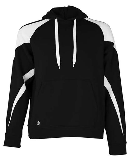 Holloway Athletic Fleece Prospect Hooded Sweatshirt 229546 Black/ White