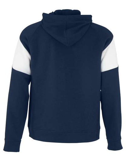 Holloway Athletic Fleece Prospect Hooded Sweatshirt 229546 Navy/ White