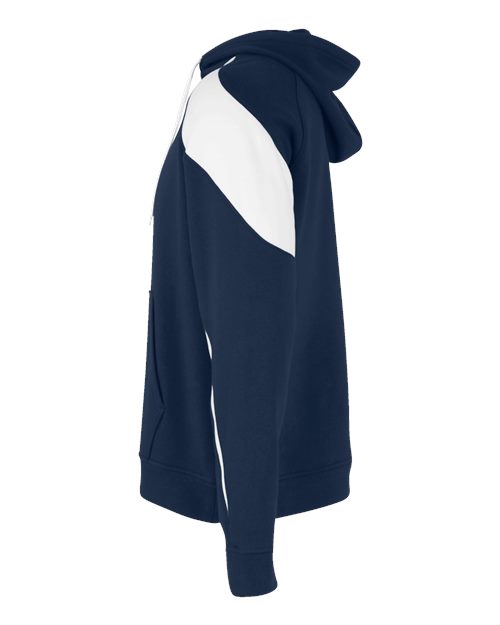 Holloway Athletic Fleece Prospect Hooded Sweatshirt 229546 Navy/ White