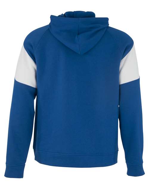 Holloway Athletic Fleece Prospect Hooded Sweatshirt 229546 Royal/ White