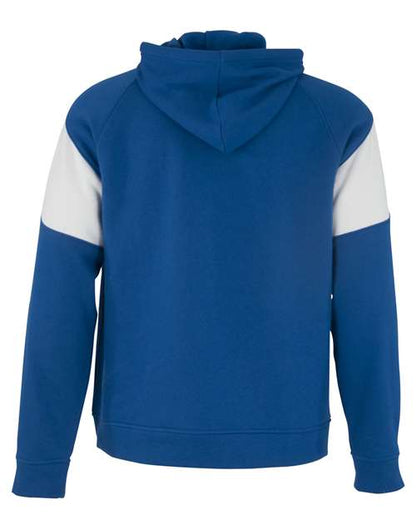 Holloway Athletic Fleece Prospect Hooded Sweatshirt 229546 Royal/ White