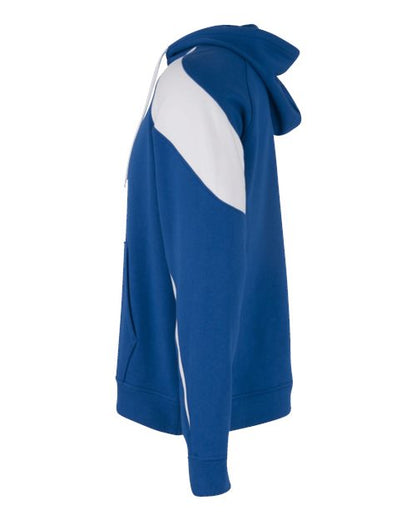Holloway Athletic Fleece Prospect Hooded Sweatshirt 229546 Royal/ White
