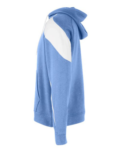 Holloway Athletic Fleece Prospect Hooded Sweatshirt 229546 University Blue/ White