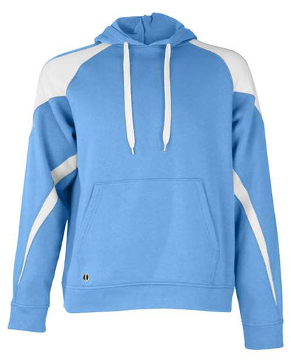 Holloway Athletic Fleece Prospect Hooded Sweatshirt 229546 University Blue/ White