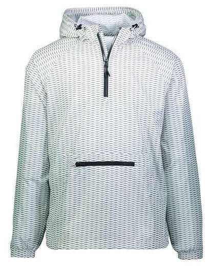 Holloway Range Hooded Packable Quarter-Zip Jacket 229554
