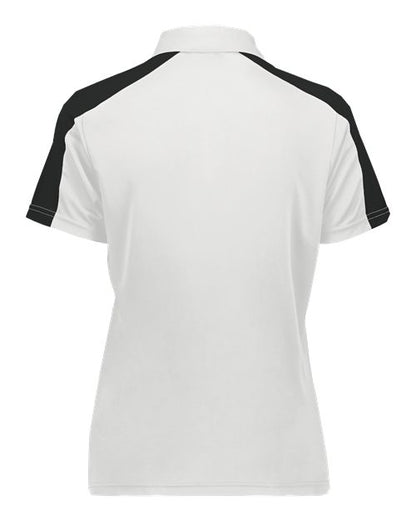Augusta Sportswear Women's Two-Tone Vital Polo 5029 White/ Black