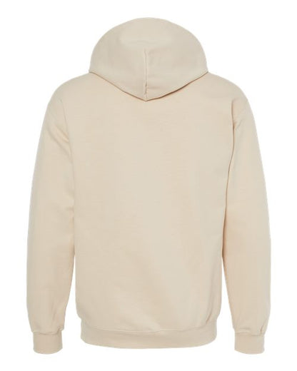 Gildan Softstyle® Midweight Hooded Sweatshirt SF500 Sand Custom Embroidered Business Logo