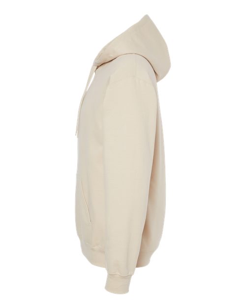 Gildan Softstyle® Midweight Hooded Sweatshirt SF500 Sand Custom Embroidered Business Logo