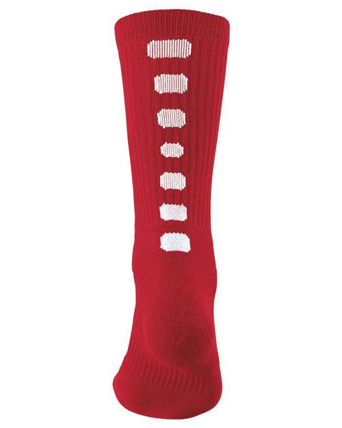 Augusta Sportswear Colorblocked Crew Socks 6091