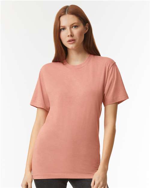 Custom Embroidered  American Apparel Triblend Track Tee TR401  