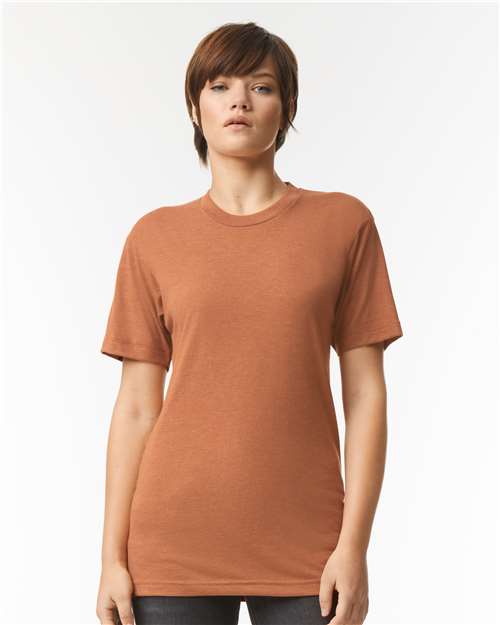 Custom Embroidered  American Apparel Triblend Track Tee TR401  