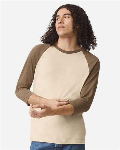 American Apparel CVC Three-Quarter Sleeve Tee 2003CVC