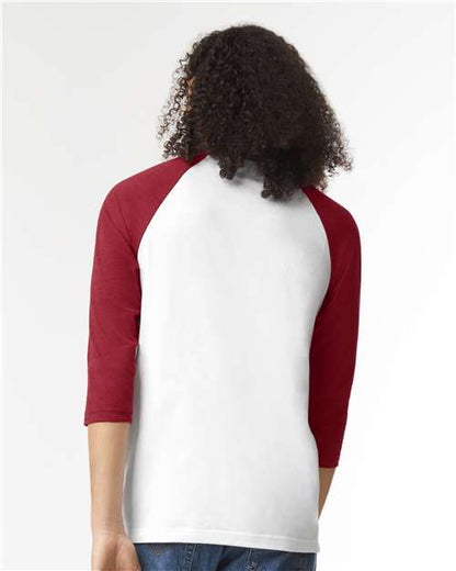 American Apparel CVC Three-Quarter Sleeve Tee 2003CVC