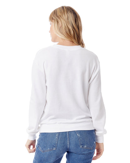 Alternative Ladies' Washed Terry Throwback Pullover Sweatshirt 9903ZT