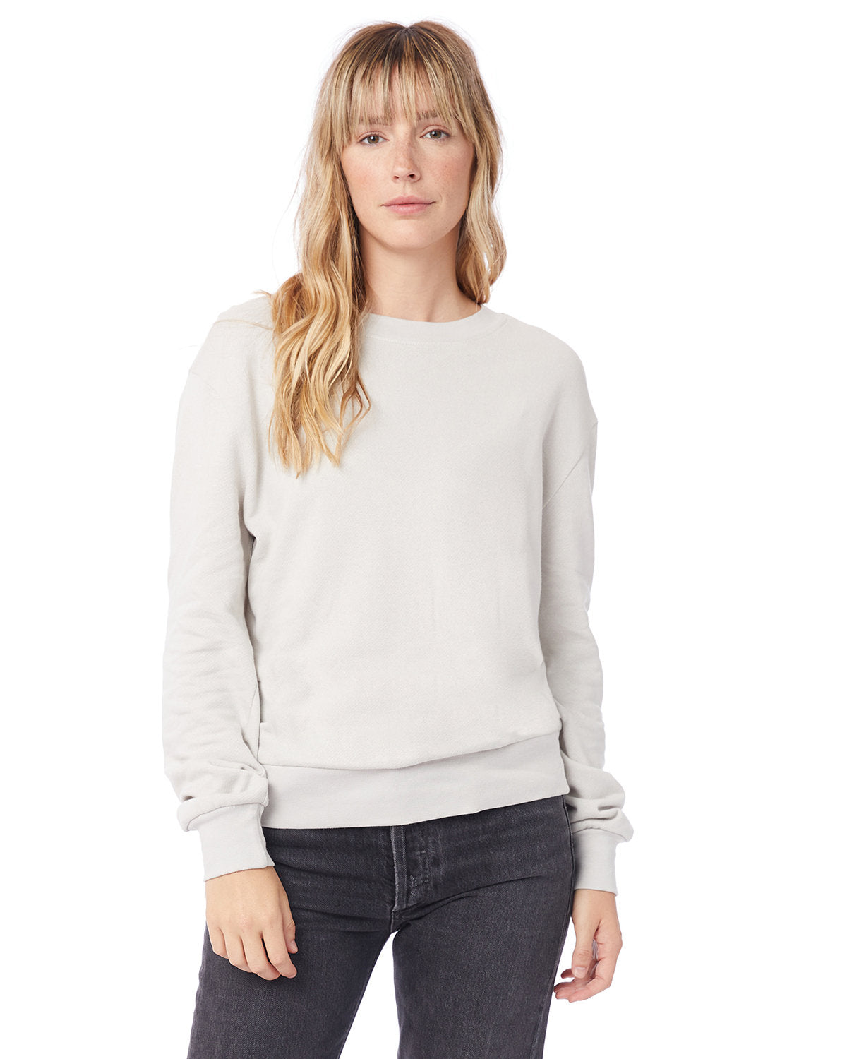 Alternative Ladies' Washed Terry Throwback Pullover Sweatshirt 9903ZT