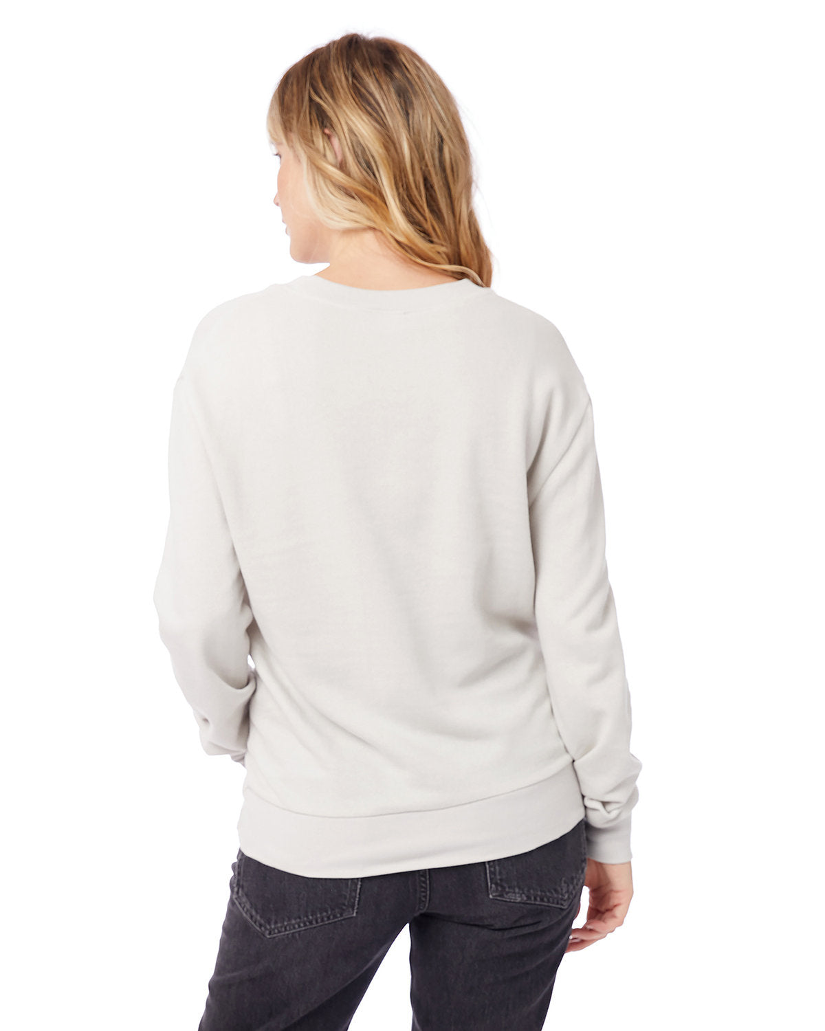 Alternative Ladies' Washed Terry Throwback Pullover Sweatshirt 9903ZT