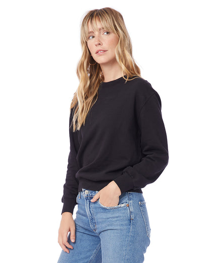 Alternative Ladies' Washed Terry Throwback Pullover Sweatshirt 9903ZT