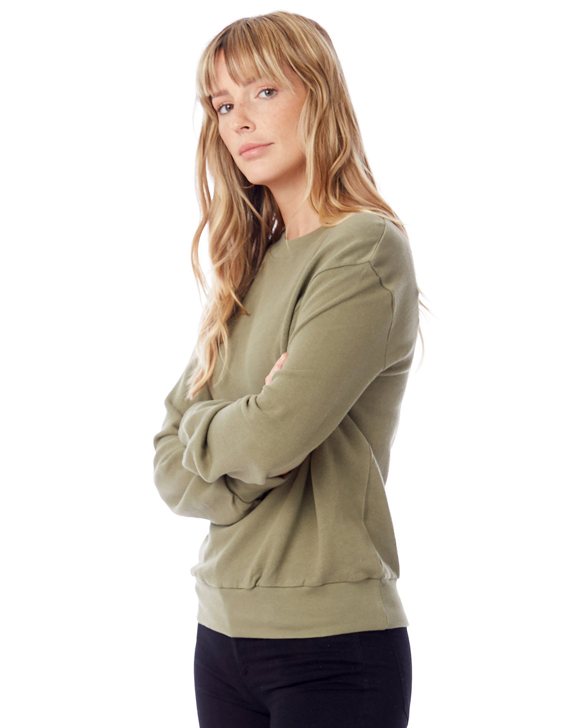 Alternative Ladies' Washed Terry Throwback Pullover Sweatshirt 9903ZT