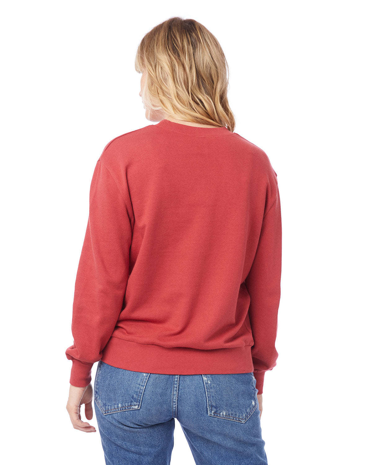 Alternative Ladies' Washed Terry Throwback Pullover Sweatshirt 9903ZT