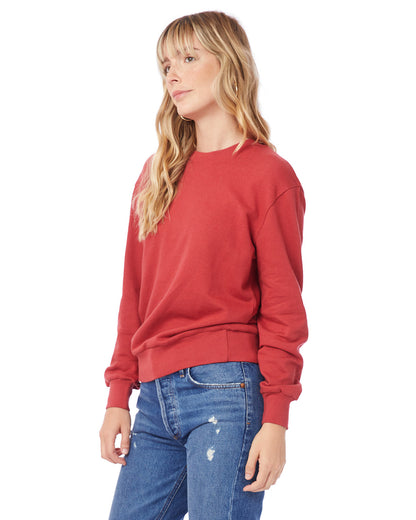 Alternative Ladies' Washed Terry Throwback Pullover Sweatshirt 9903ZT