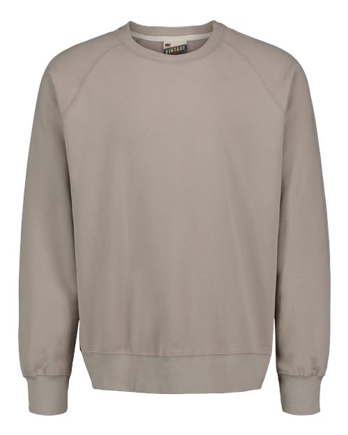 MV Sport Vintage Fleece Raglan Crewneck Sweatshirt 17116
