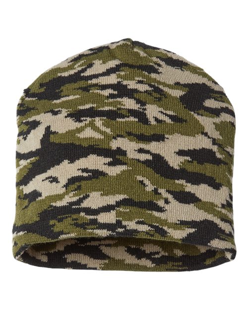 CAP AMERICA USA-Made Camo Beanie RKC9 Custom Embroidered Business Logo