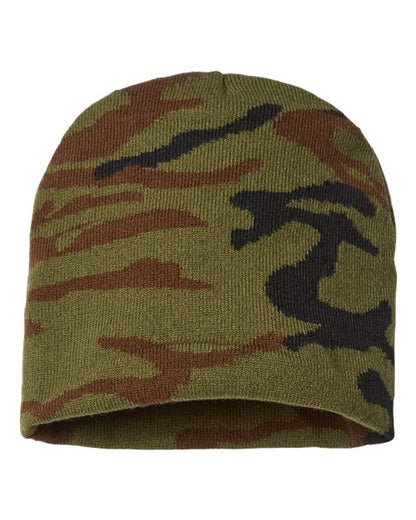 CAP AMERICA USA-Made Camo Beanie RKC9 Custom Embroidered Business Logo