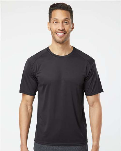 Custom Embroidered  Paragon Islander Performance T-Shirt 200 Black