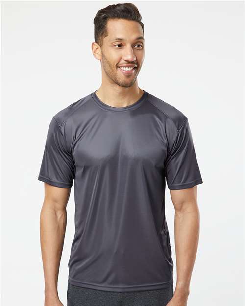 Custom Embroidered  Paragon Islander Performance T-Shirt 200 Graphite