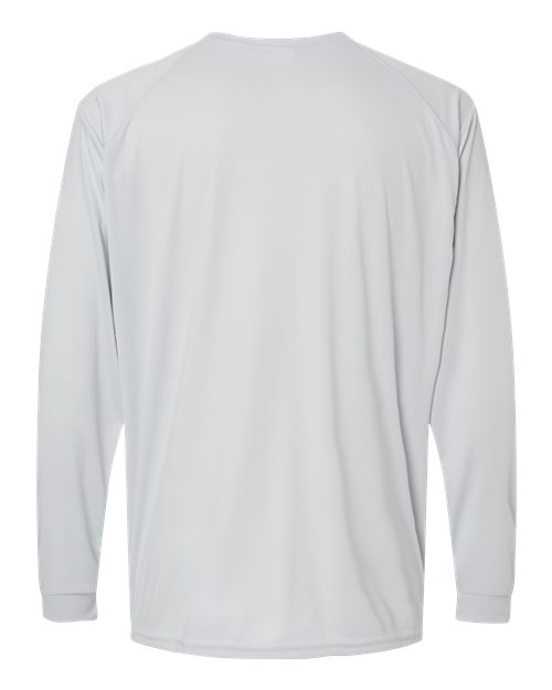 Paragon Long Islander Performance Long Sleeve T-Shirt 210 Aluminum