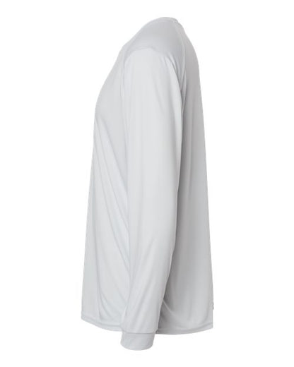 Paragon Long Islander Performance Long Sleeve T-Shirt 210 Aluminum