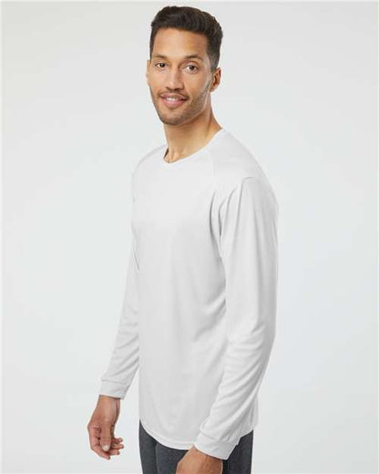 Paragon Long Islander Performance Long Sleeve T-Shirt 210 Aluminum