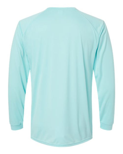 Paragon Long Islander Performance Long Sleeve T-Shirt 210 Aqua Blue