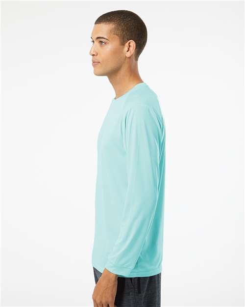 Paragon Long Islander Performance Long Sleeve T-Shirt 210 Aqua Blue