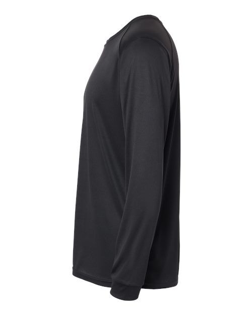 Paragon Long Islander Performance Long Sleeve T-Shirt 210 Black