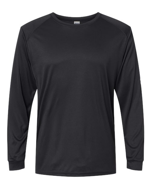 Paragon Long Islander Performance Long Sleeve T-Shirt 210 Black