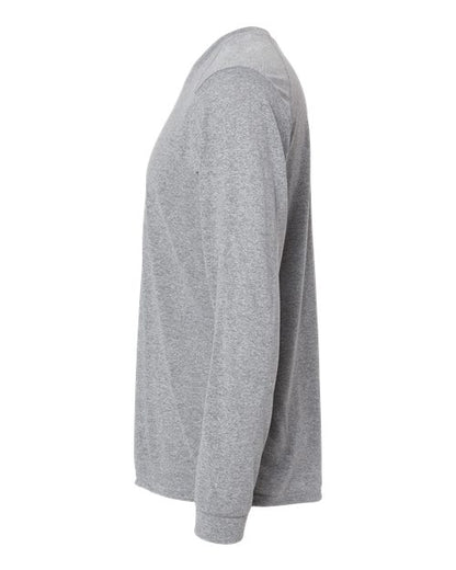 Paragon Long Islander Performance Long Sleeve T-Shirt 210 Heather Grey