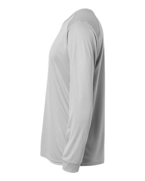 Paragon Long Islander Performance Long Sleeve T-Shirt 210 Medium Grey