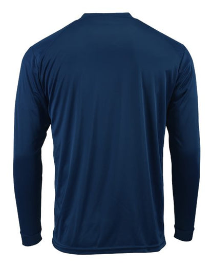 Paragon Long Islander Performance Long Sleeve T-Shirt 210 Navy