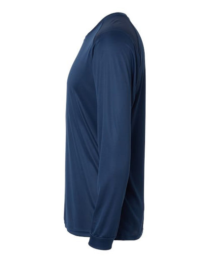 Paragon Long Islander Performance Long Sleeve T-Shirt 210 Navy