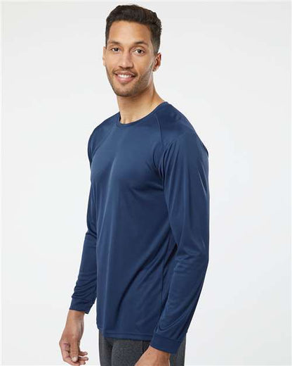 Paragon Long Islander Performance Long Sleeve T-Shirt 210 Navy