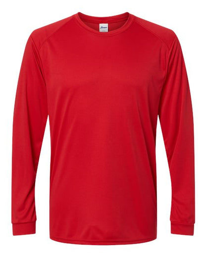Paragon Long Islander Performance Long Sleeve T-Shirt 210 Red