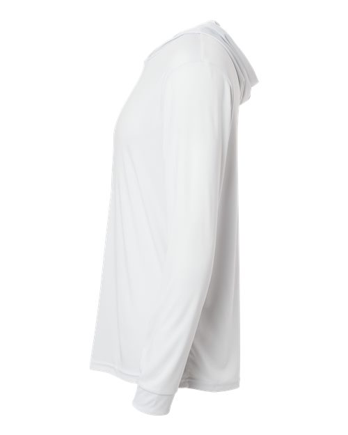 Paragon Bahama Performance Hooded Long Sleeve T-Shirt 220 Aluminum