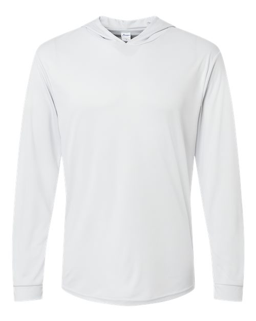 Paragon Bahama Performance Hooded Long Sleeve T-Shirt 220 Aluminum